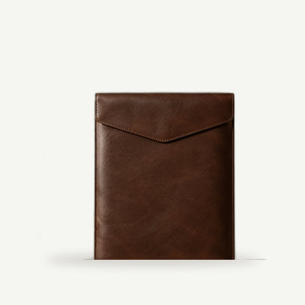 Le Feuillet — Housse tablette en cuir