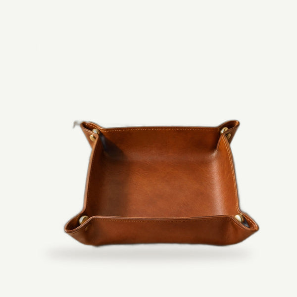 Le Plateau — Vide-poche en cuir