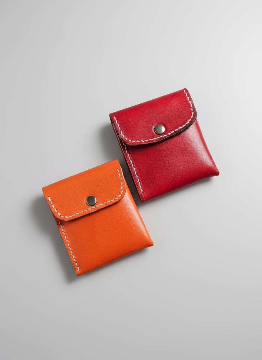 Portefeuille Astro en Cuir – Compact, Élégant et Fait Main