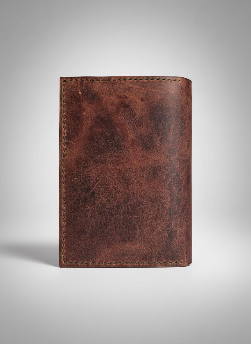 Nomade Authentique – Porte-Passeport en Cuir Vintage
