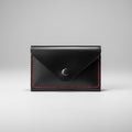 Porte-cartes en cuir fait main – Style enveloppe Crealux