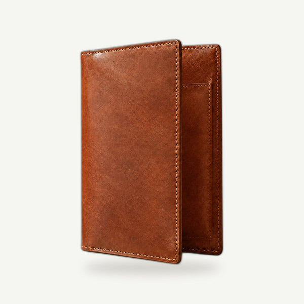 Horizon — Étui passeport en cuir