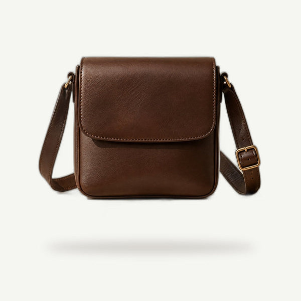 Le Nomade — Sac bandoulière en cuir